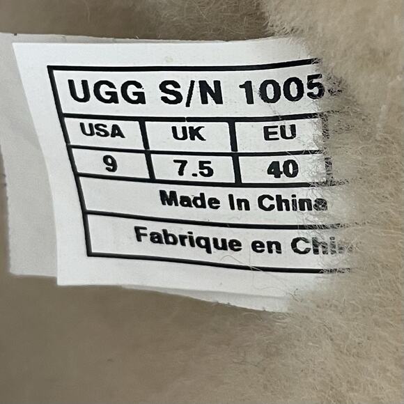 Ugg Australia Kensington Sutter Toast Brown 1005374 Boot Womens Size 9 - Picture 8 of 11